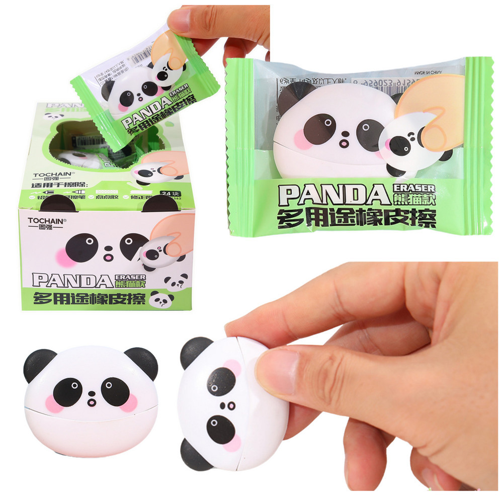 Radergummi Skolpenna Panda Radergummi Skolpenna Panda