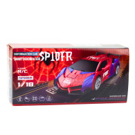Bil Robot Spider Spider Fjärrstyrd 2-i-1 Ljus Ljud
