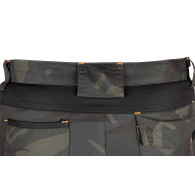 Arbetsbyxor MixMatch, Canvas, förstärkningar med Cordura, camouflagegrön, storlek XS