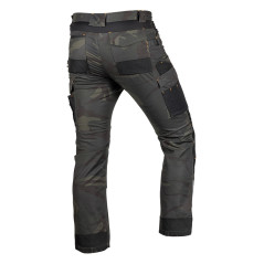 Arbetsbyxor MixMatch, Canvas, förstärkta med Cordura, kamouflagegröna, storlek XL.