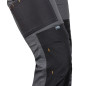 Arbetsbyxor MixMatch, Canvas, förstärkta med Cordura, gråsvarta, storlek XXL