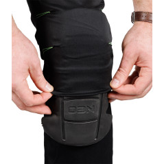 Arbetsbyxor MixMatch, svarta, storlek L