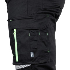 Arbetsbyxor MixMatch, svarta, storlek L