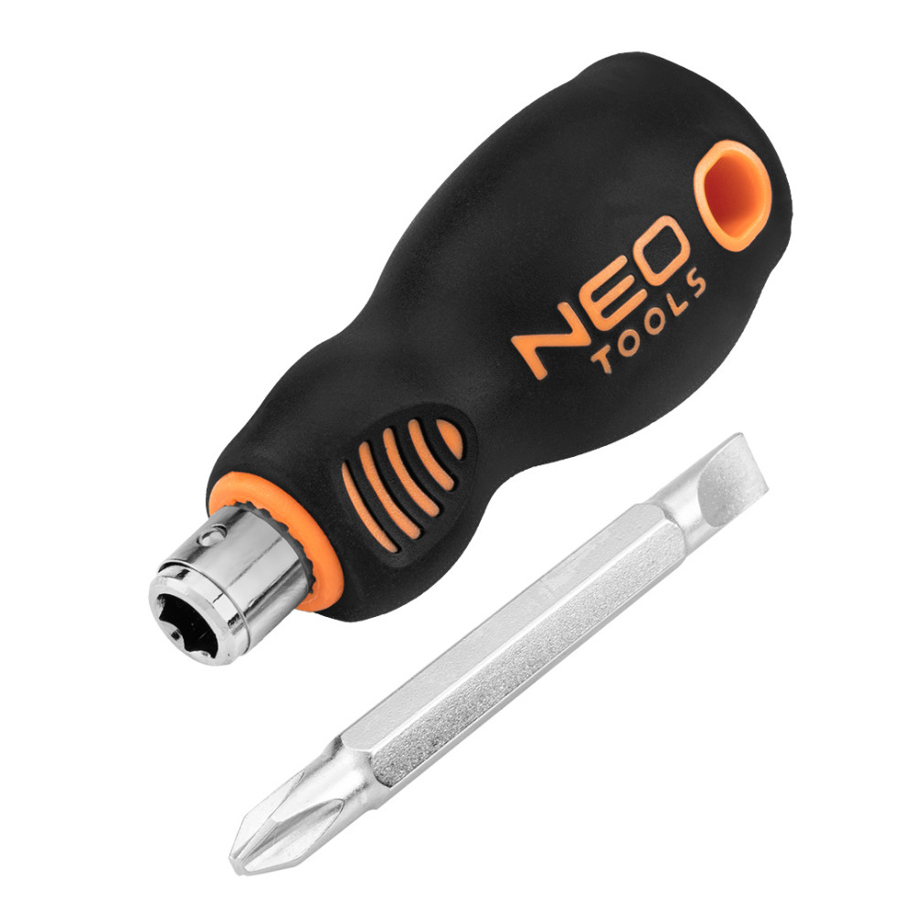 Wkrętak odwracalny płasko-krzyżowy 6.0 mm x PH2, CrV Wkrętak odwracalny płasko-krzyżowy 6.0 mm x PH2, CrV