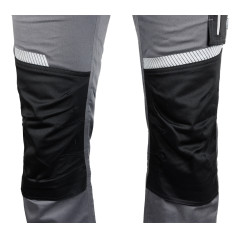 Arbetsbyxor MixMatch, grå-svarta, storlek XXL