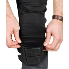 Arbetsbyxor MixMatch, grå-svarta, storlek XXL