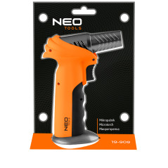 Gasbrännare med piezotändning, 360 grader, flamreglering, kapacitet 10g.