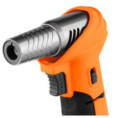 Gasbrännare med piezotändning, 360 grader, flamreglering, kapacitet 10g.