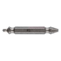 Dubbeländade skruvmejslar för avbrutna skruvar eller skadade muttrar, set med 4 stycken.