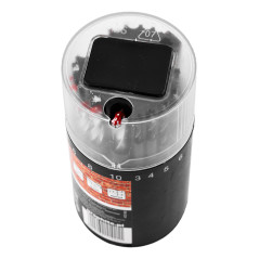 Ett set borr för metall, trä, tegel 3, 4, 5, 6, 8, 10 mm, 18 st.