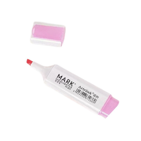 Set med Pennor Markörer Skolmaterial Kontorsmaterial Pastellfärger 6 stycken