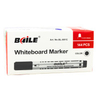 Svart whiteboardpennor set 12 st