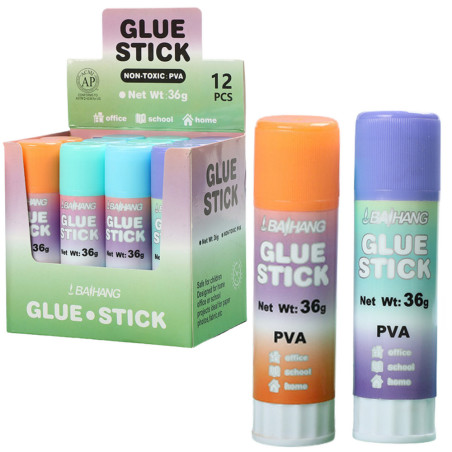 Lim i stift Skol- och kontorslim Pastell 36g