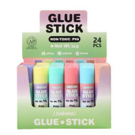Lim i stift Skolkontor Pastell 16g