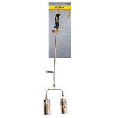 Tak, jag översätter det till svenska:

Takläggningsset 110 kW, 2 brännare