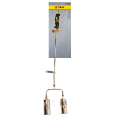 Tak, jag översätter det till svenska:

Takläggningsset 110 kW, 2 brännare