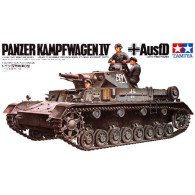 Modell av en tysk plastpansarvagn pzkpw iv ausfd