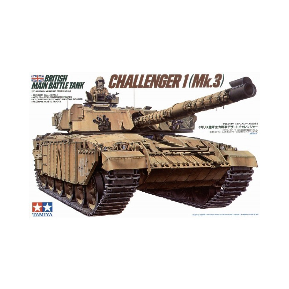 Brittisk stridsvagn Challenger 1 Mk3