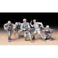 Zestaw żołnierzy german front line infantrymen