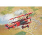 Modell av plast Fokker Dr. 1