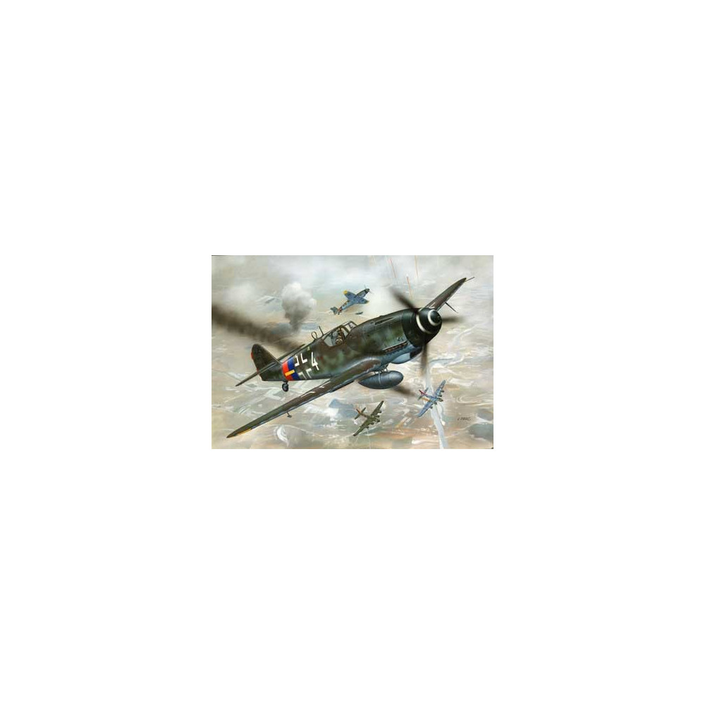 Modell av plast Messerschmitt Bf 109 G-10