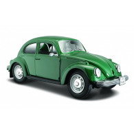Modellkomposit Volkswagen Beetle 1973 röd