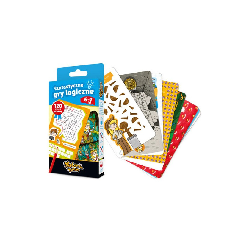 Xplore team fantastiska logiska spel för 6-7-åringar