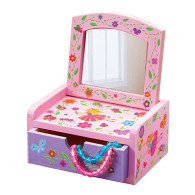 Sminkbord med en fe