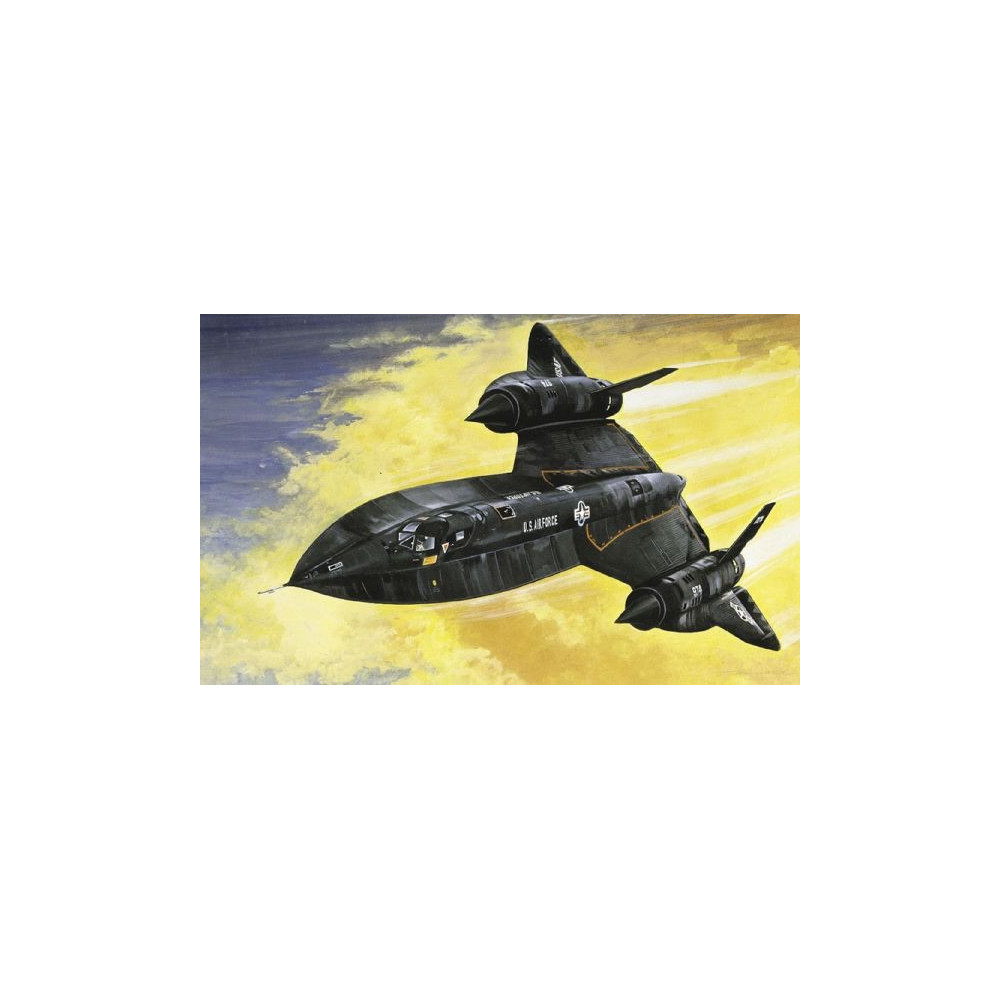 Italeri sr-71 blackbird med drone