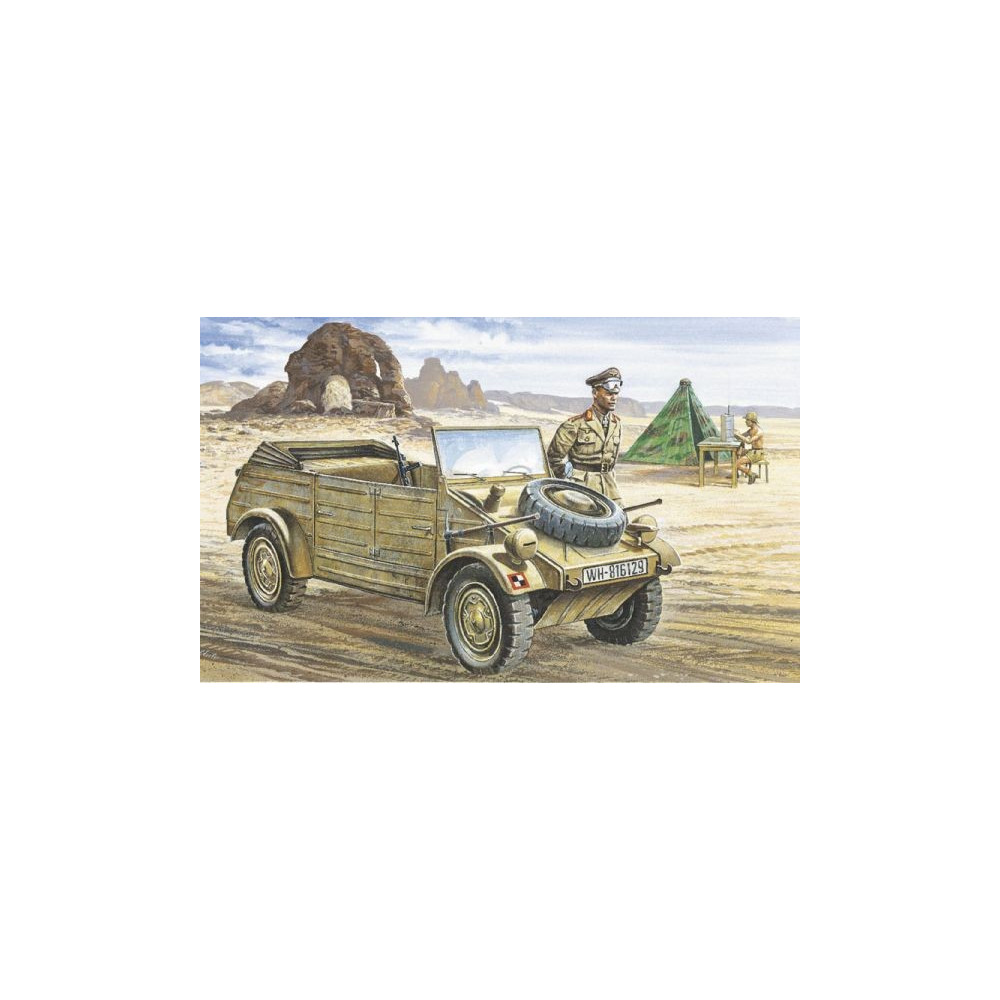 Model plastikowy vw typ 82 kübelwagen