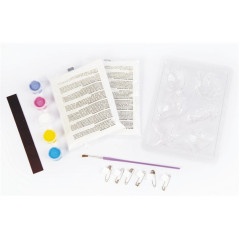 Gipsavtryck av undervattenvärlden