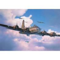 Modell av plast B-17 F Memphis Belle