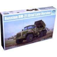 Modell i plast, rysk BM-21 Hailmala-1 år