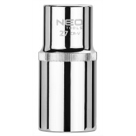 Sexkantig hylsa lång 1/2', 27 mm, Superlock