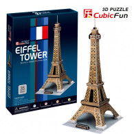 Pussel 3D Eiffeltornet