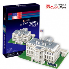 Pussel 3D vitt hus