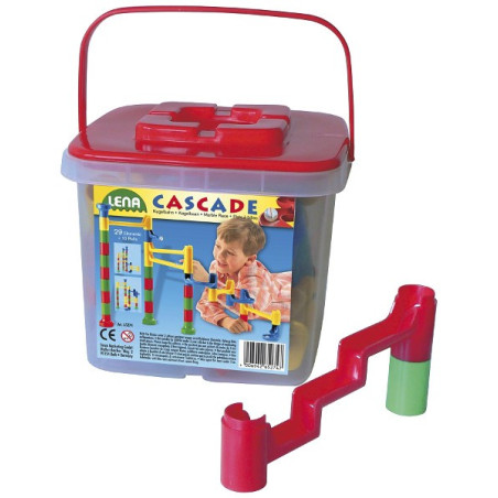 Cascade i en hink med 29 delar
