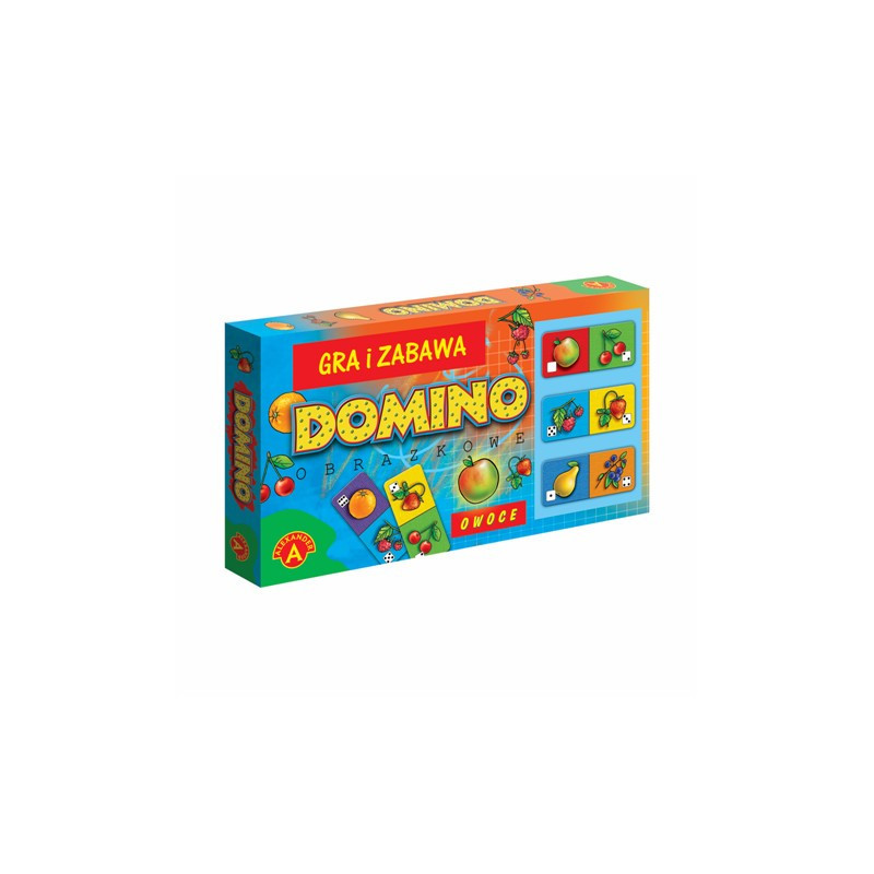 Spelet domino frukter