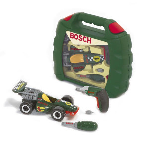 Bosch resväska med bil och borrmaskin