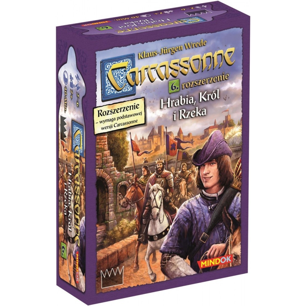 Gra carcassonne 6. hrabia, król i rzeka. edycja 2 Gra carcassonne 6. hrabia, król i rzeka. edycja 2