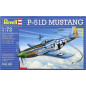Modell av plast P-51D Mustang