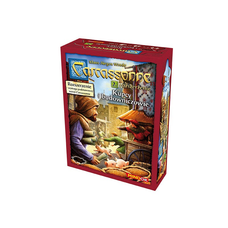 Spelet Carcassonne PL 2: Köpmän och byggmästare, utgåva 2