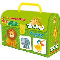 Spelet Zoo Memory.