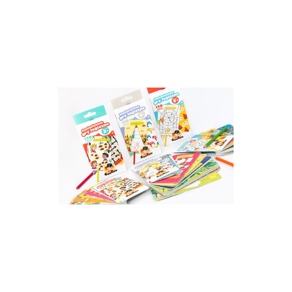 Fantastiska logiska spel 5+ Fantastiska logiska spel 5+