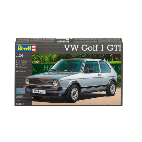 Modell i plast VW Golf 1 GTI