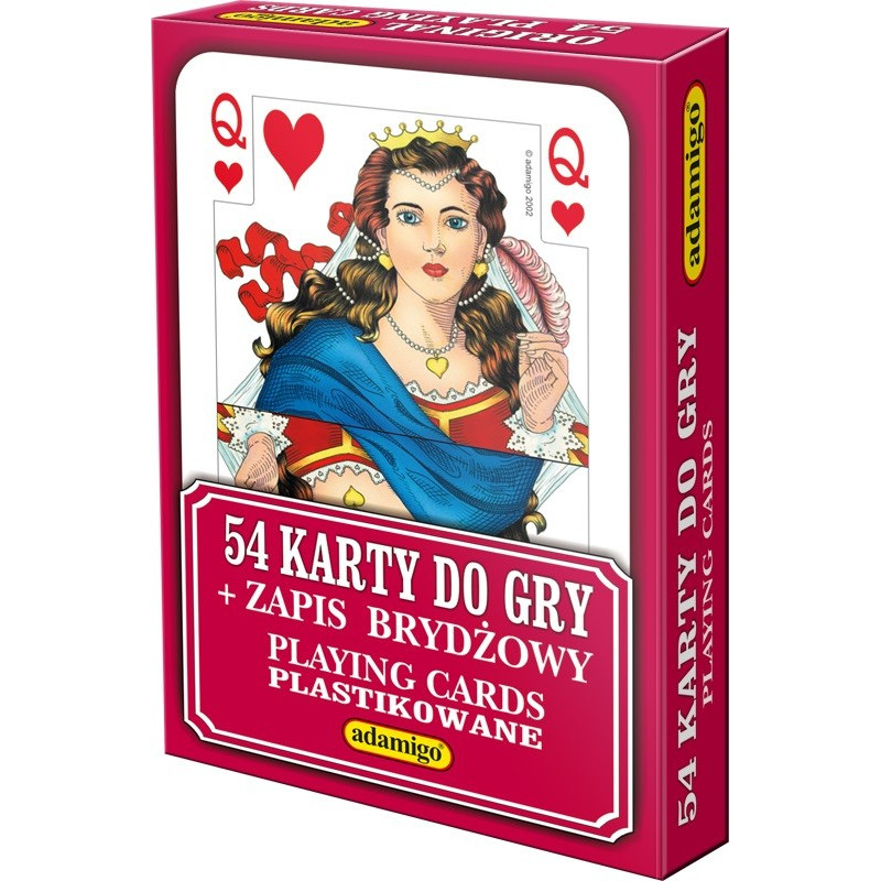 Standardkort med 54 kort