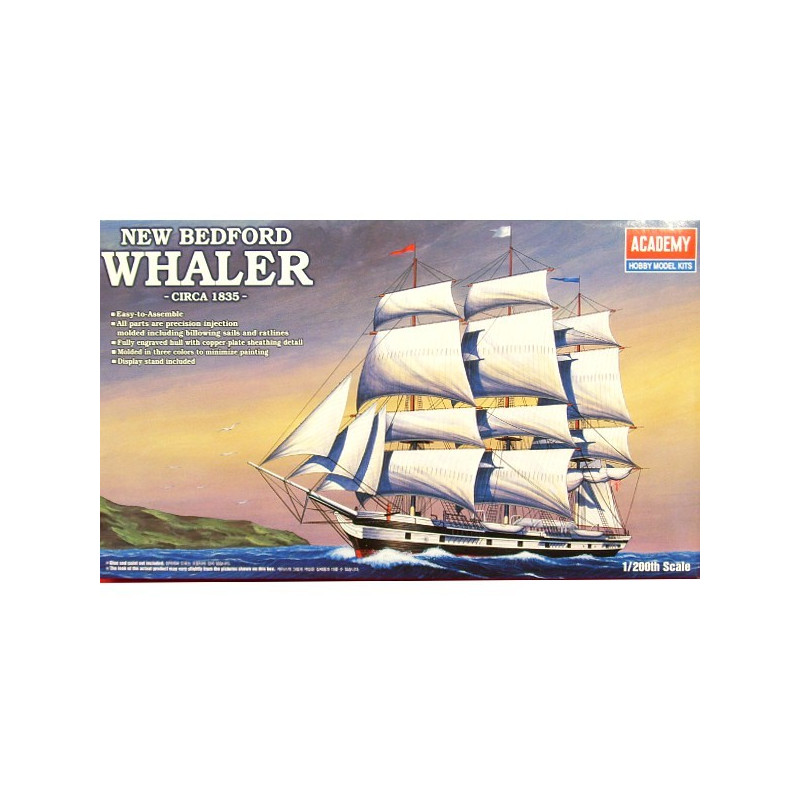 Bedford valfångstbåt cirka 1835