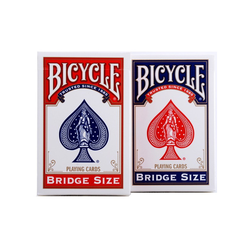 Kort med standardstorlek och bridge-index