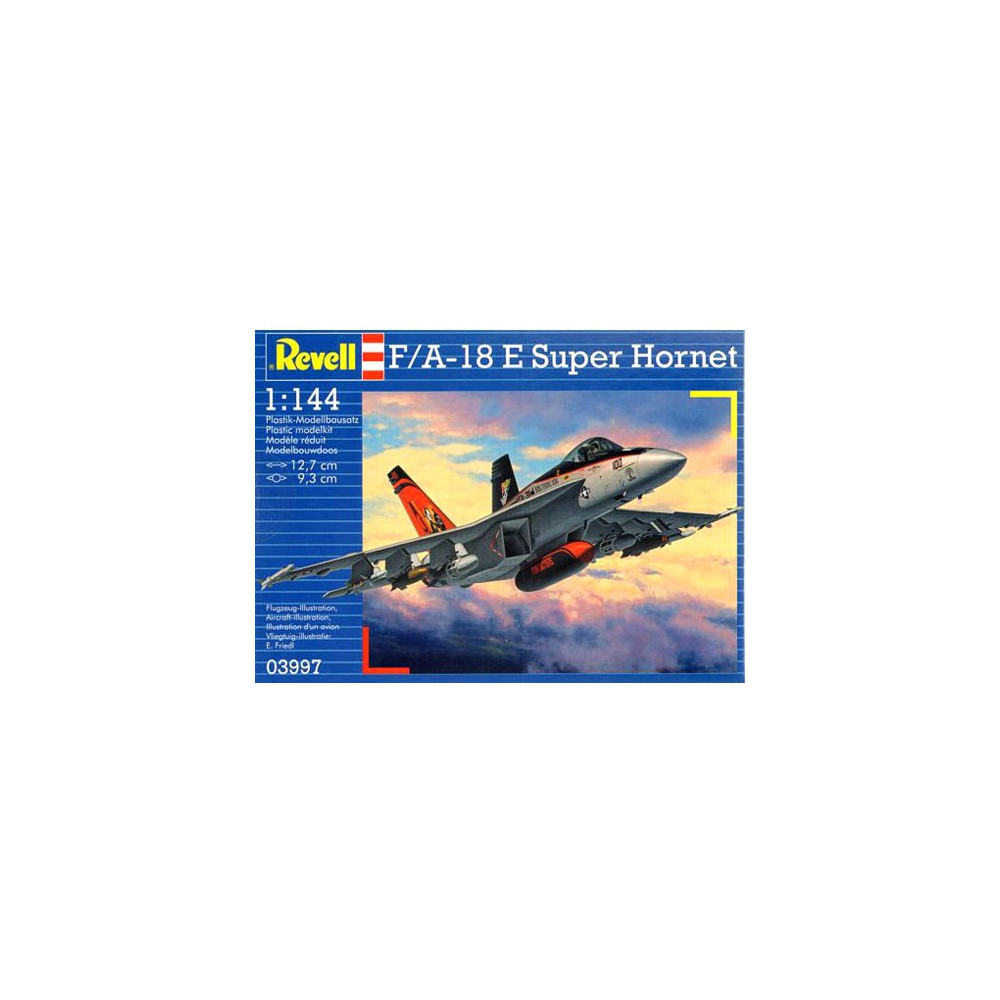 Modell av en plast FA-18E Super Hornet Modell av en plast FA-18E Super Hornet