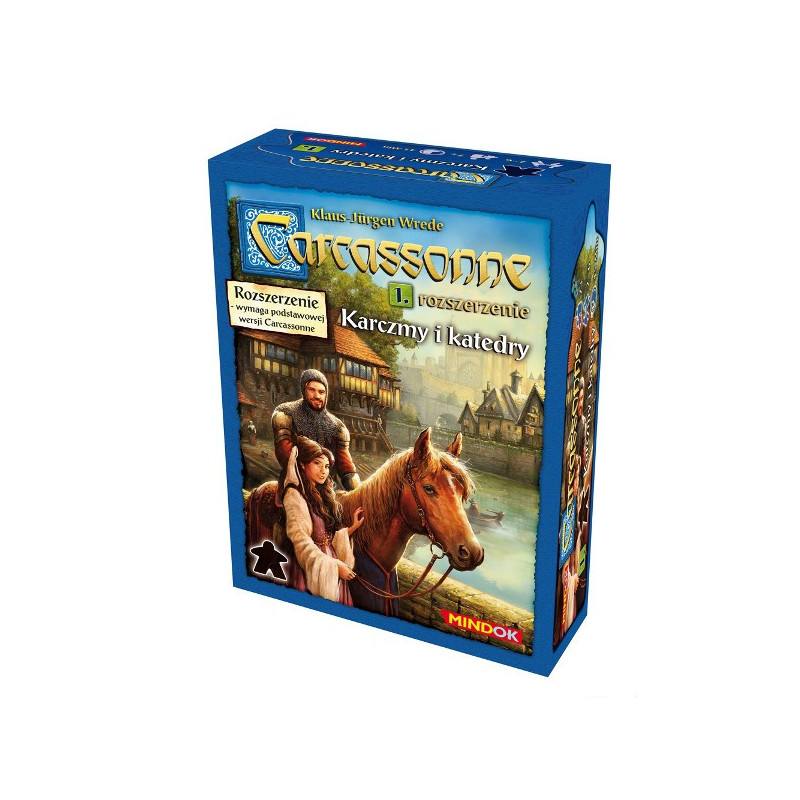 Spelet Carcassonne PL 1. Tavernor & Katedraler, Utgåva 2